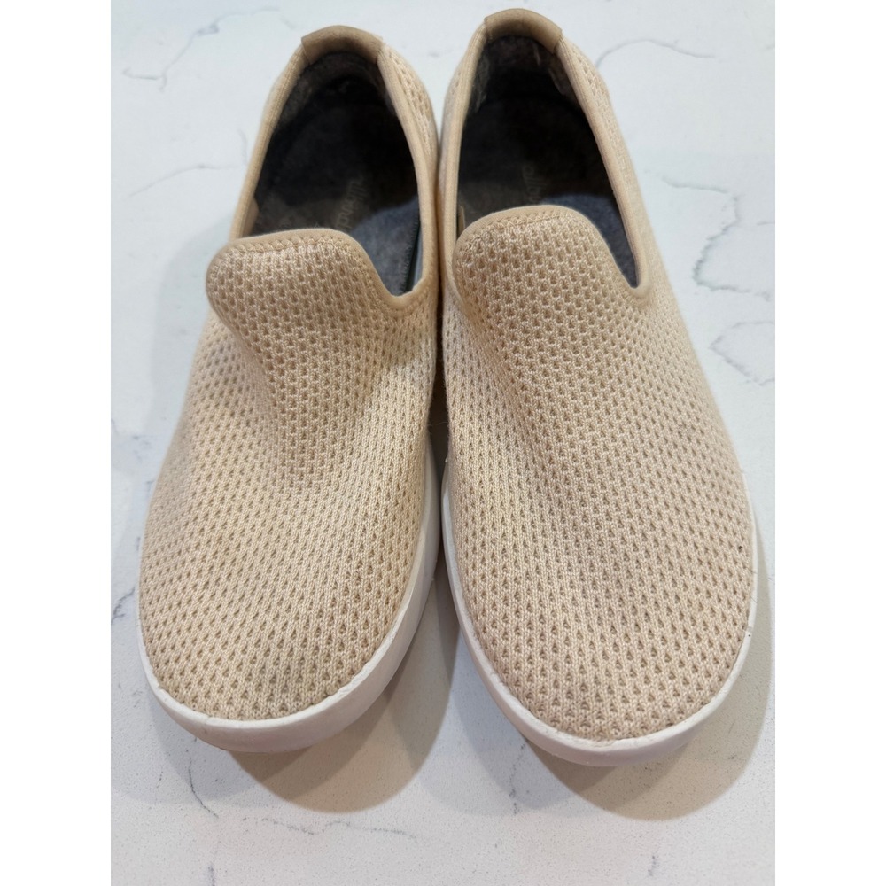 Allbirds Tree Loungers Womens 7 Kauri Jo Beige Slip On Eucalyptus Fiber Sneakers